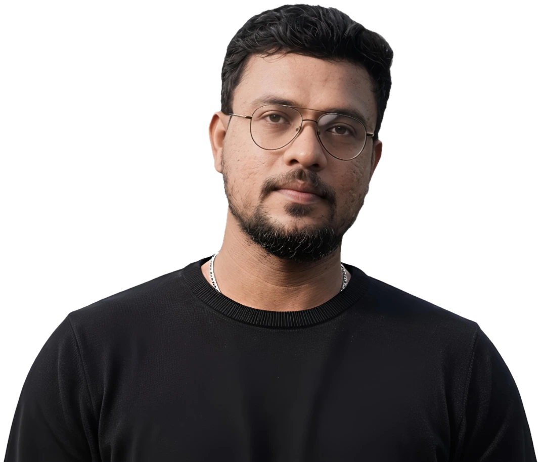 Portrait of Bhoovi Arashan, founder of Karvark Tech Labs